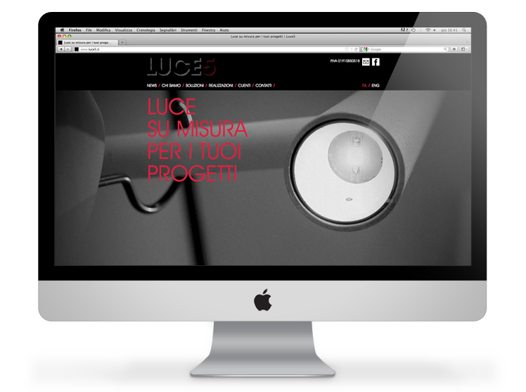 Luce5 website