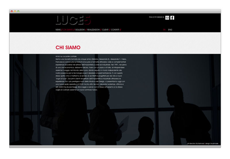 Luce5 website