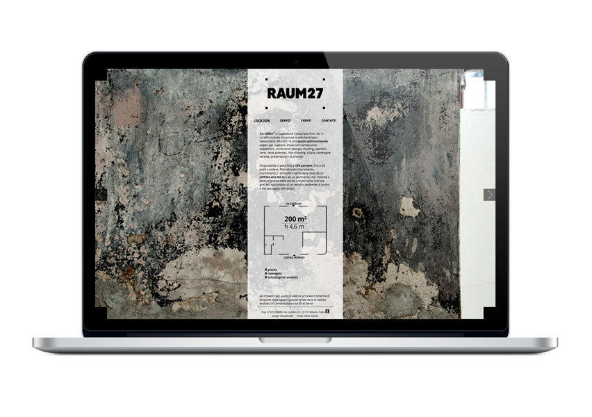 Raum27 website