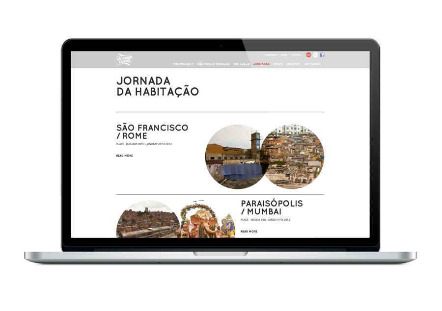 San Paolo Calling website